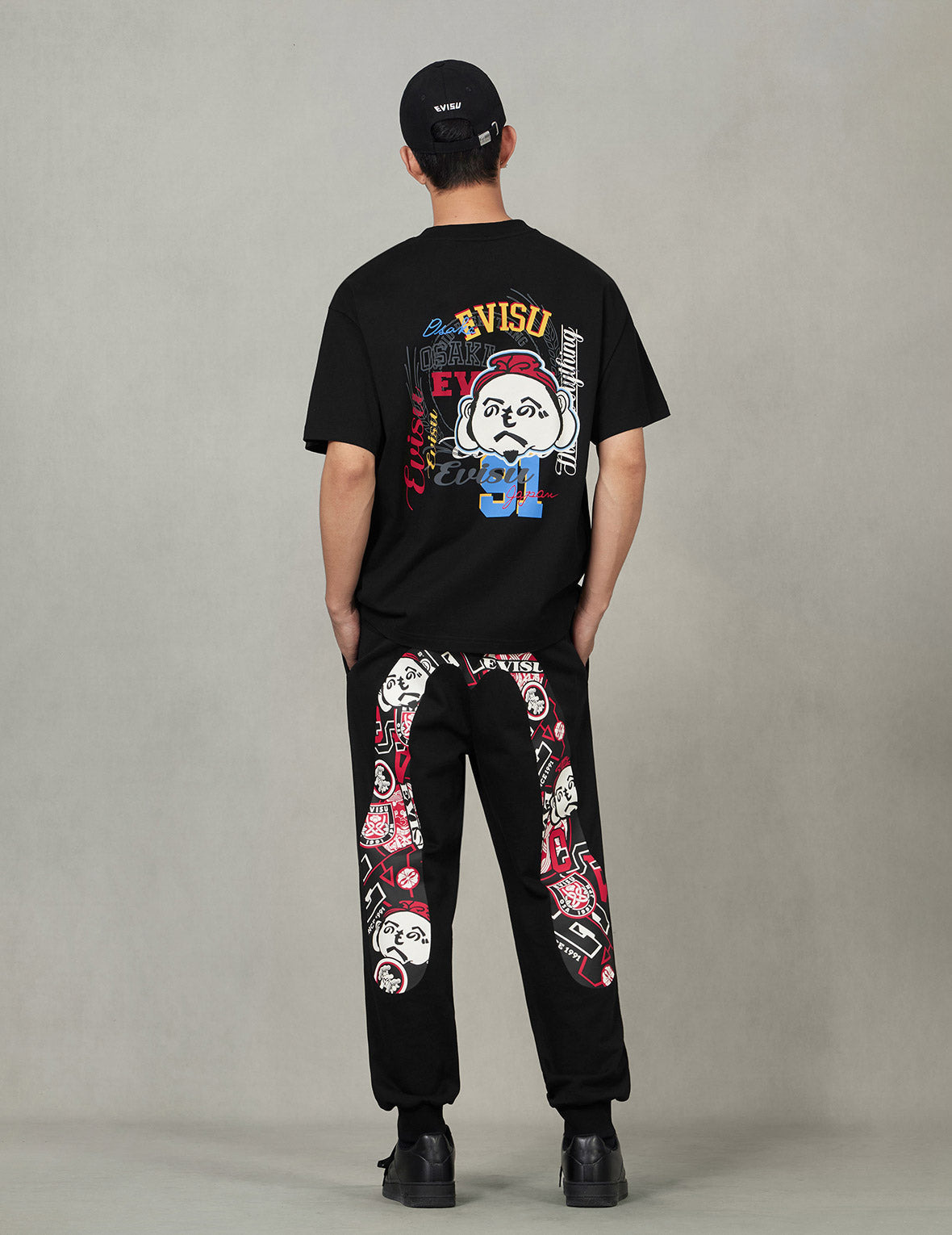 Henohenomohe Godhead Daicock Print Regular Fit Sweatpants - 6