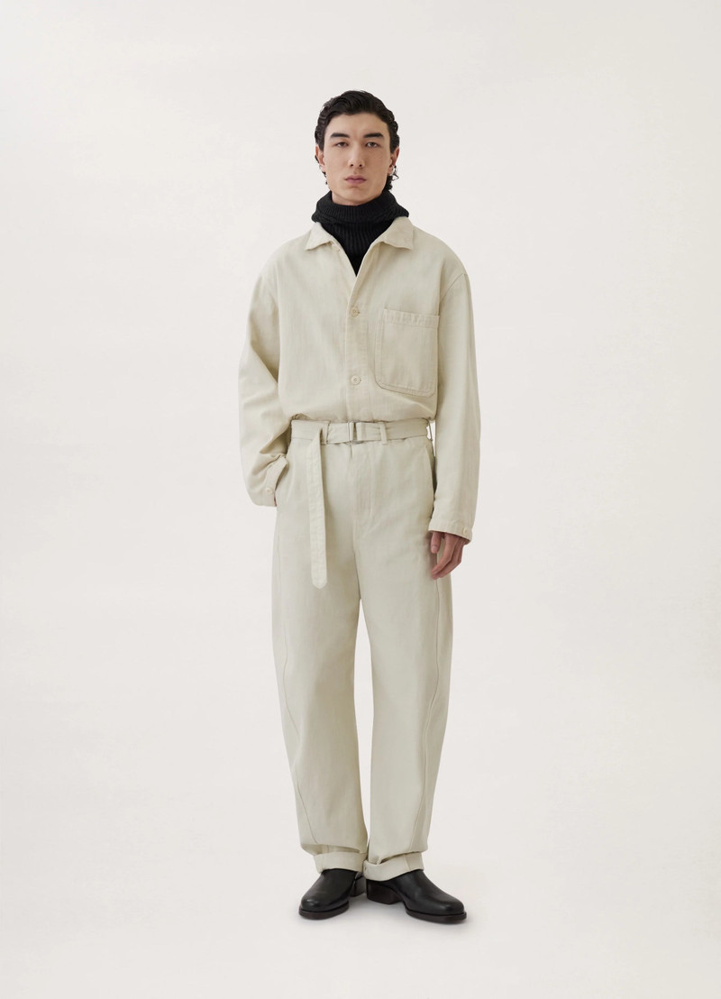 TWISTED BELTED PANTS
HEAVY GD DENIM 3