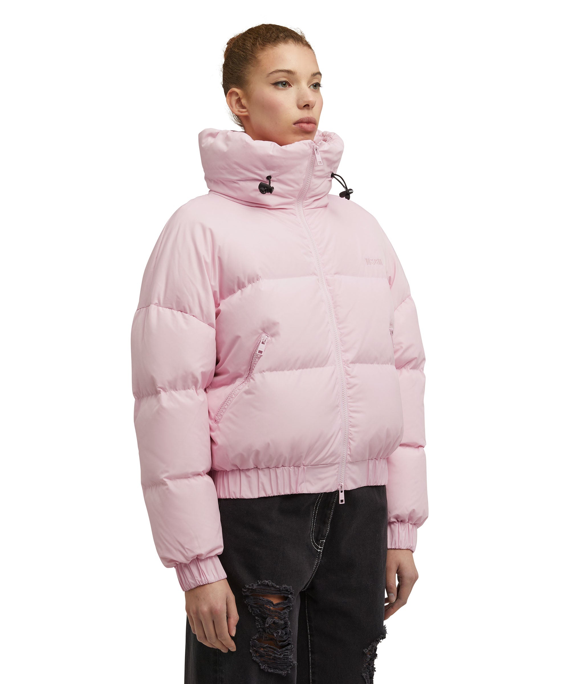 "Ripstop Nylon" Cropped down jacket - 3