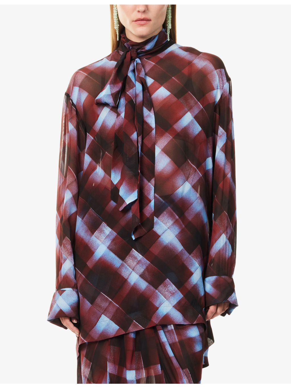 Chaddy Abstract Graphic-Print Woven Shirt - 3