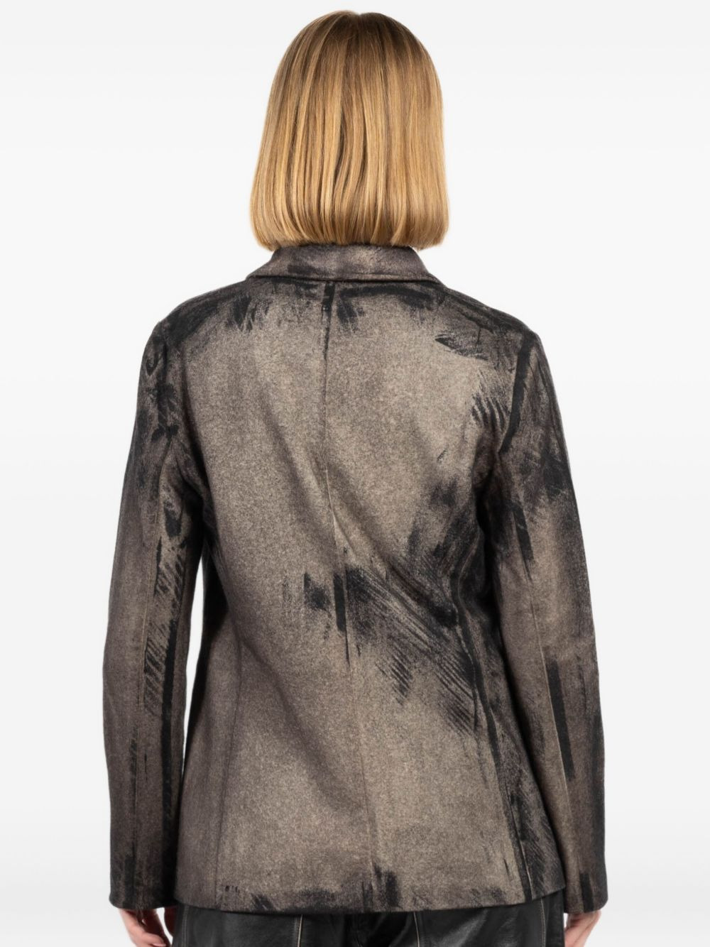 single-breasted blazer - 3