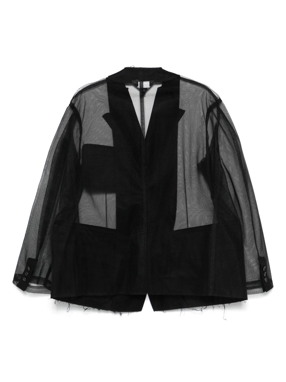 tulle blazer - 2