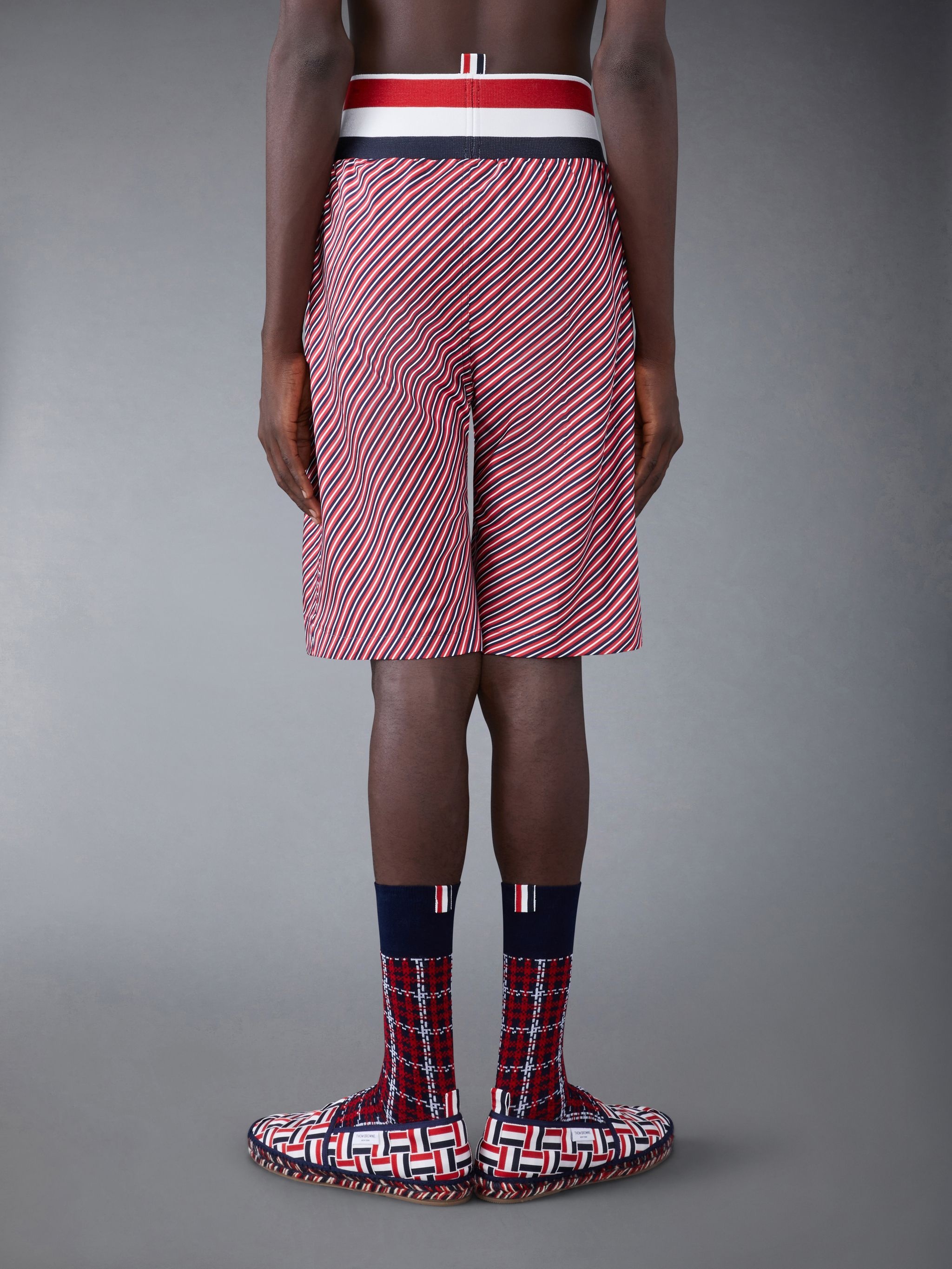 Check Crochet Tweed Sack Short - 3
