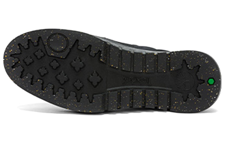 (WMNS) Timberland Supaway Leather and Fabric Oxford Trainers 'Black with Gold' A5RQZW - 7
