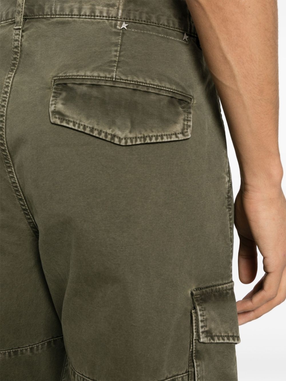 straight-leg cargo trousers - 5