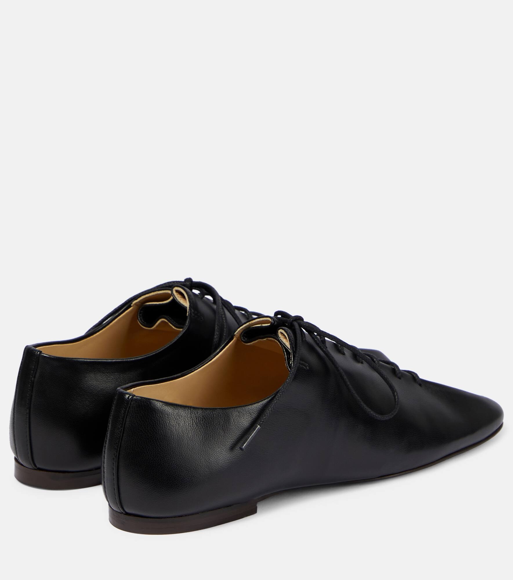 Souris leather Derby shoes - 3