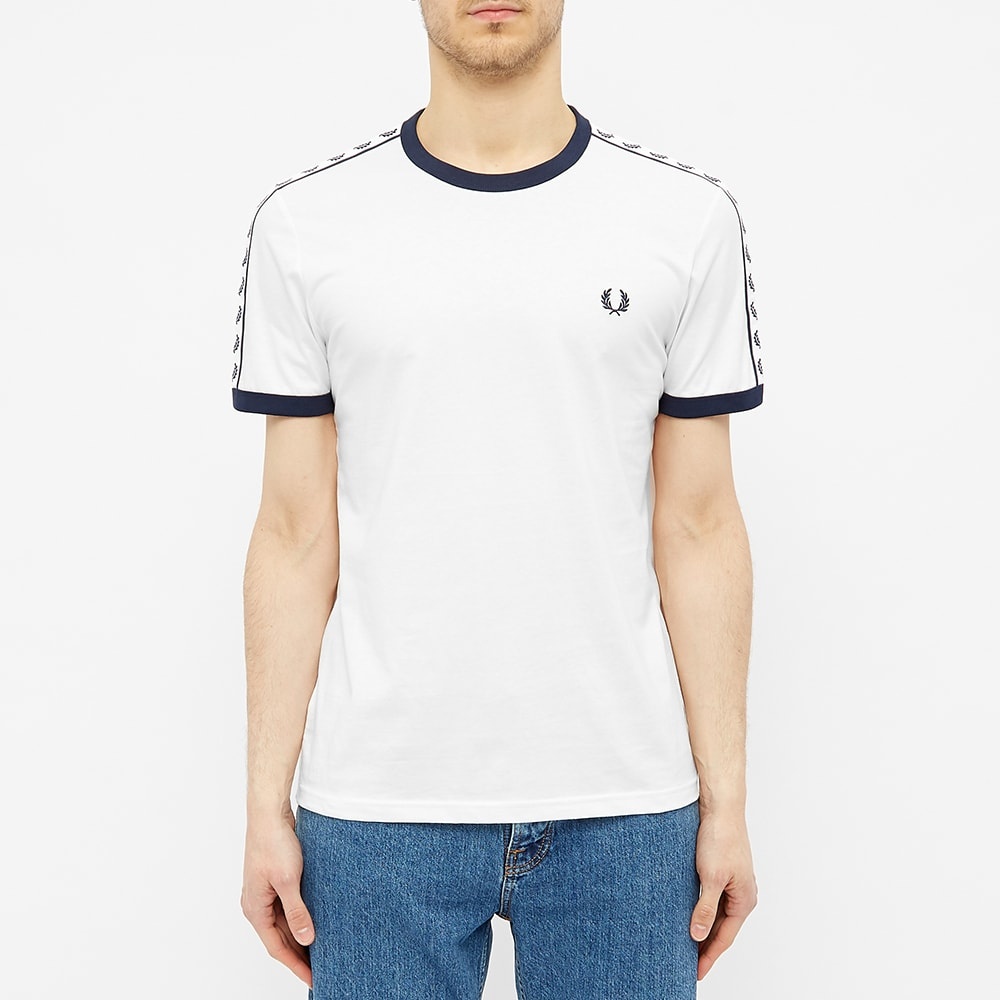 Fred Perry Taped Ringer Tee - 4