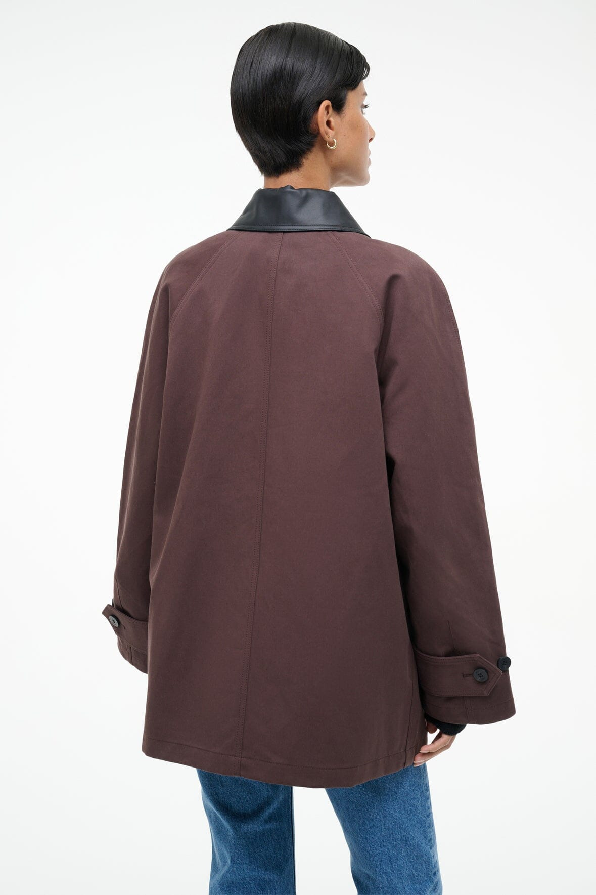 STAUD JONAH JACKET EARTH - 5
