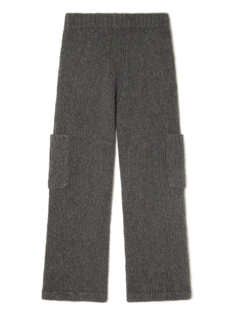 A Finest knitted straight-leg trousers - 7