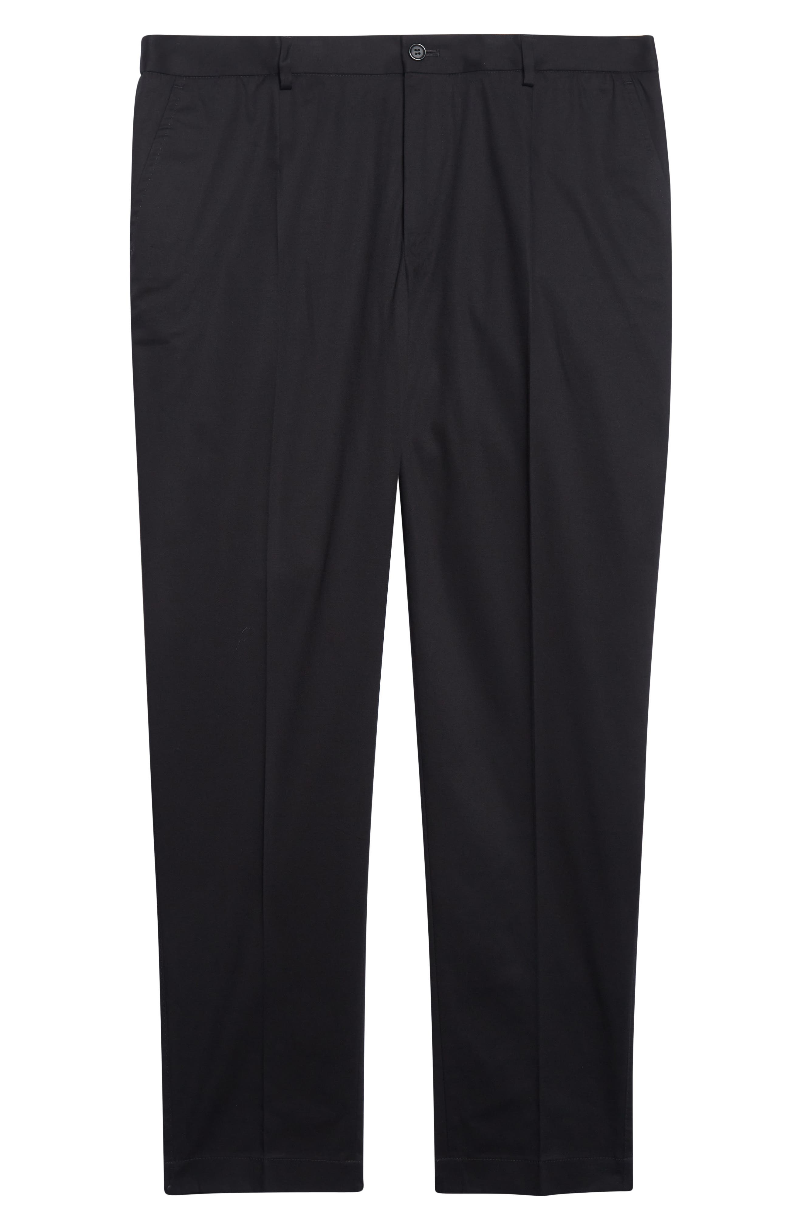 Dolce&Gabbana Cotton Stretch Gabardine Trousers in N0000 Nero at Nordstrom - 6