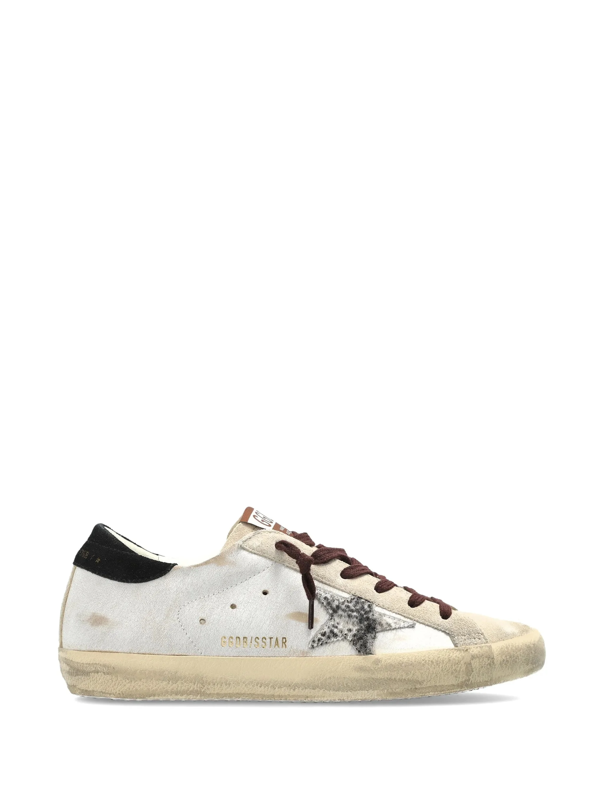 Golden Goose Super-Star Animal-print Sneakers - 1