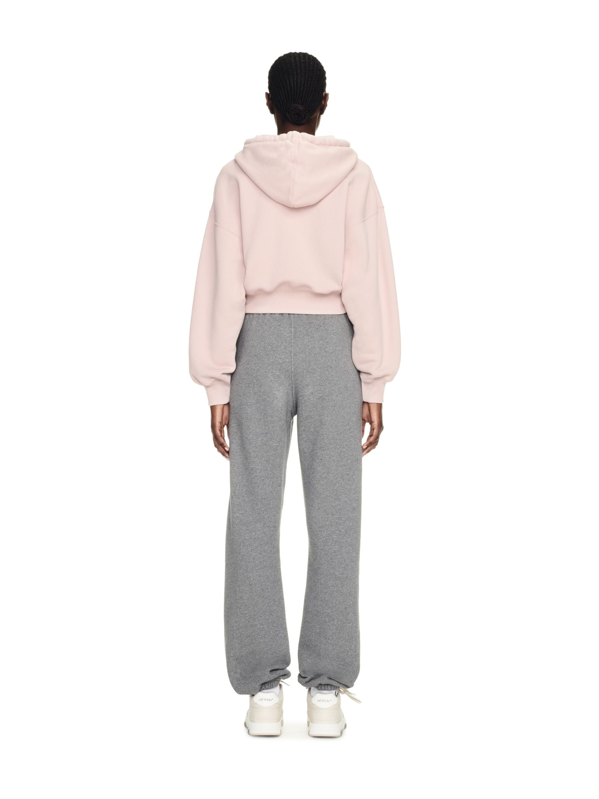 Bling Leaves S Arrow Crop Hoodie - 4