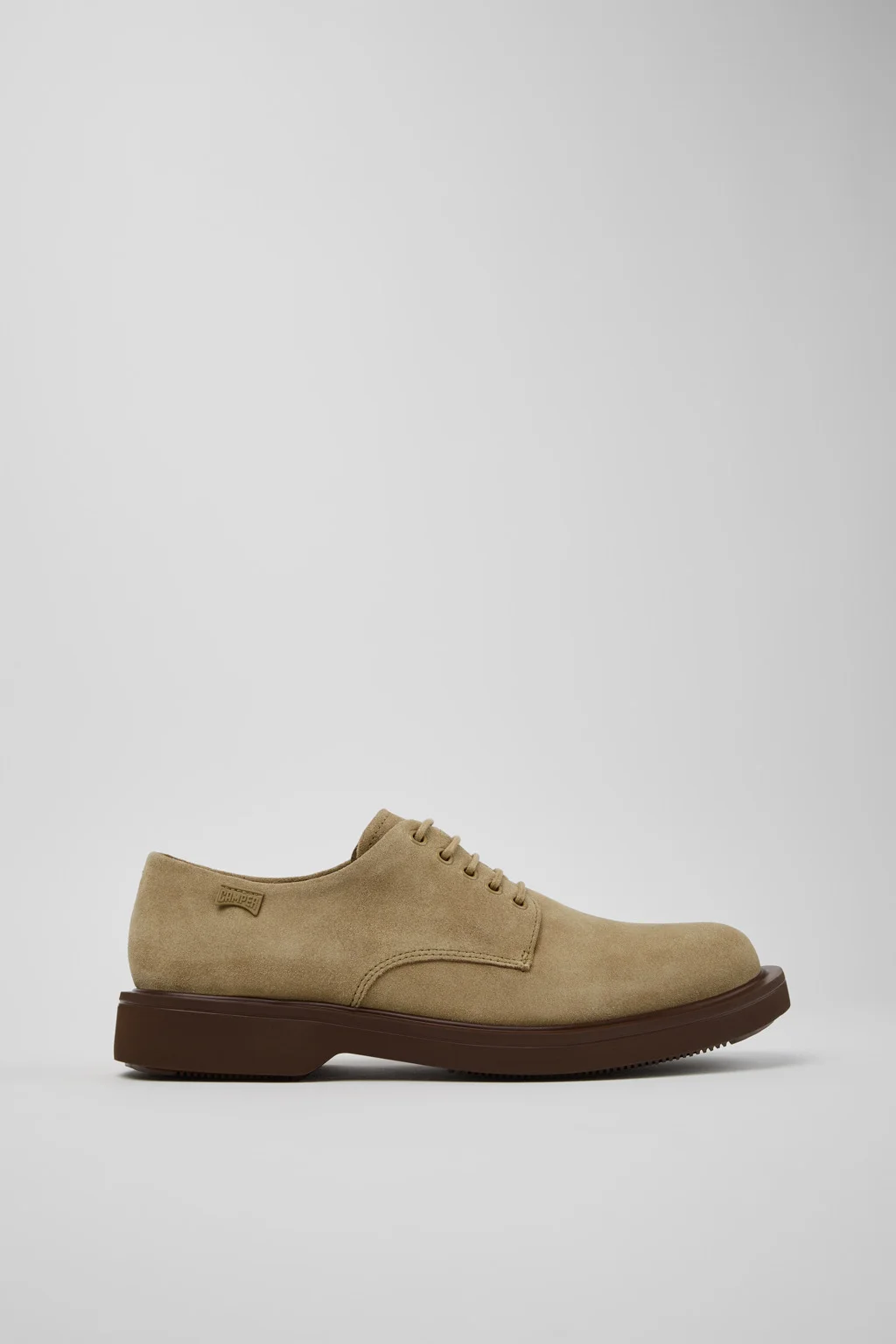 Norman Brown Suede Leather Shoes for Men. - 1