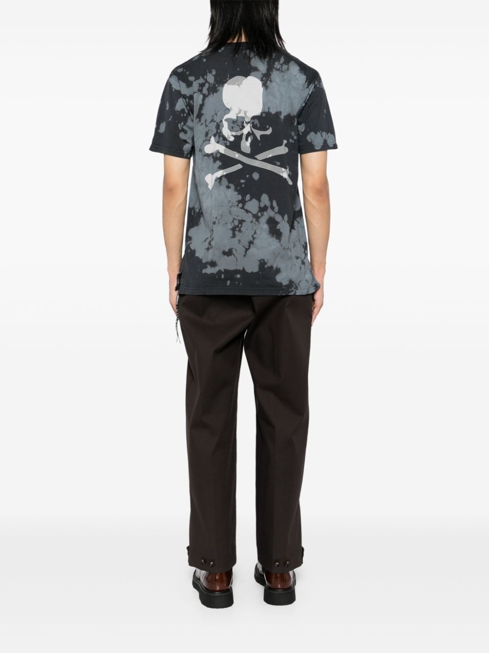 logo print cotton t-shirt - 3