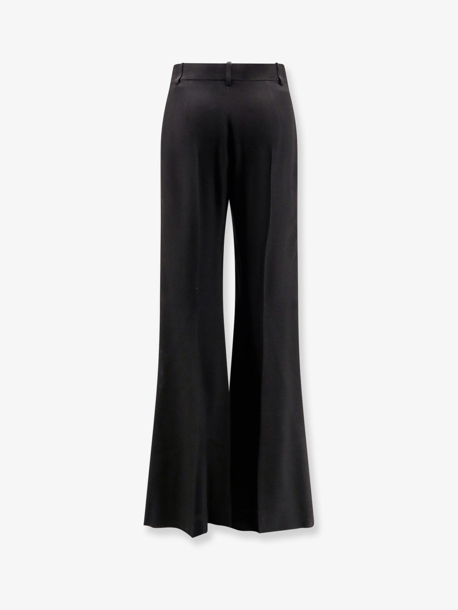 Viscose Trousers With Flared Bottom - 4