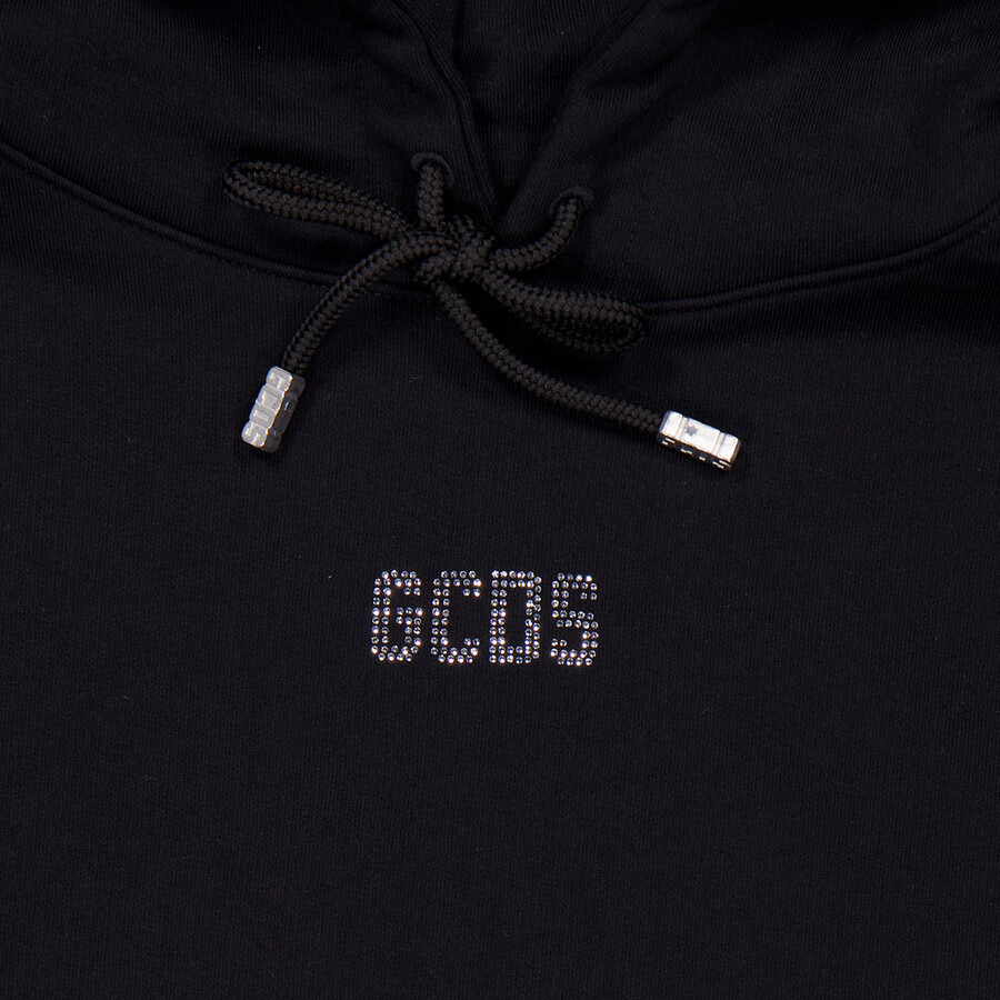 GCDS Bling Logo Cotton Hoodie - 2