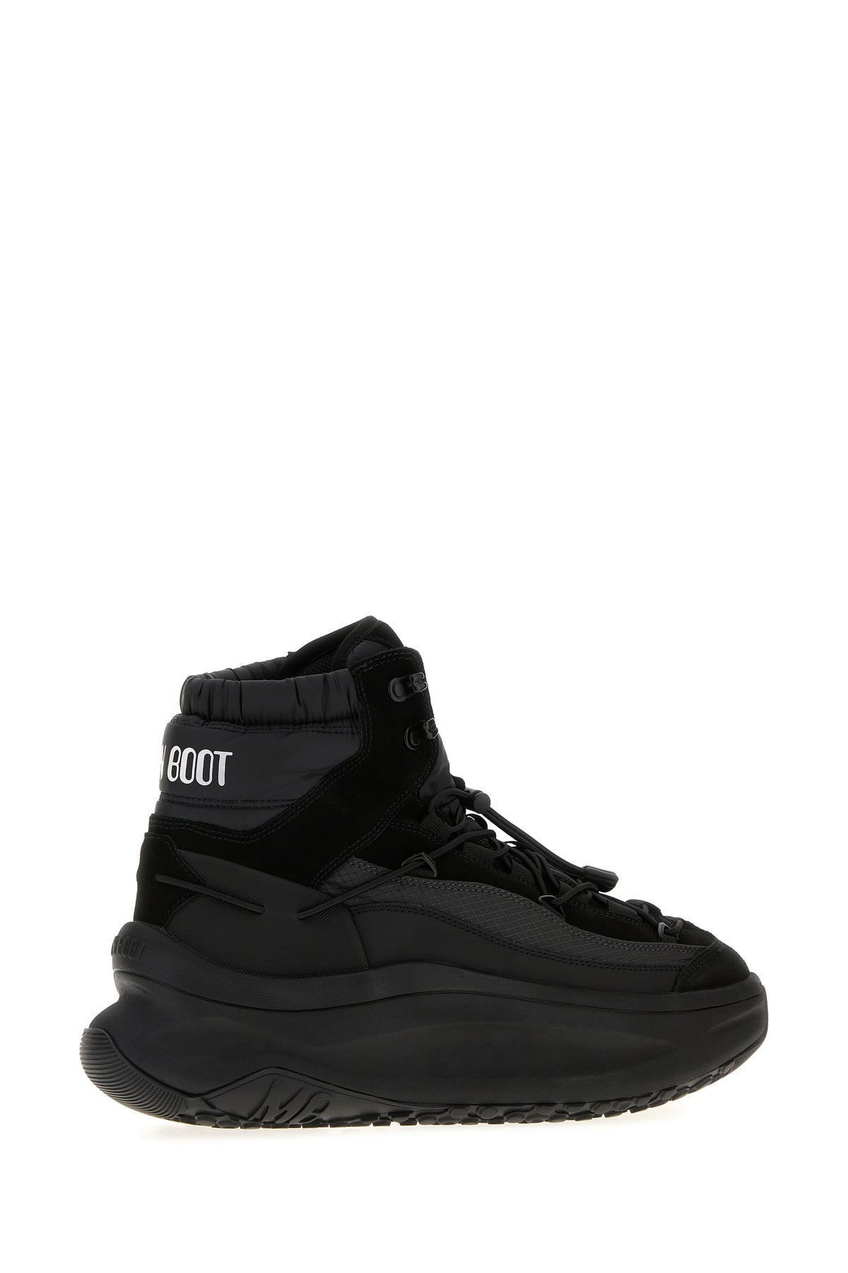 Black fabric Moon247 sneakers - 3
