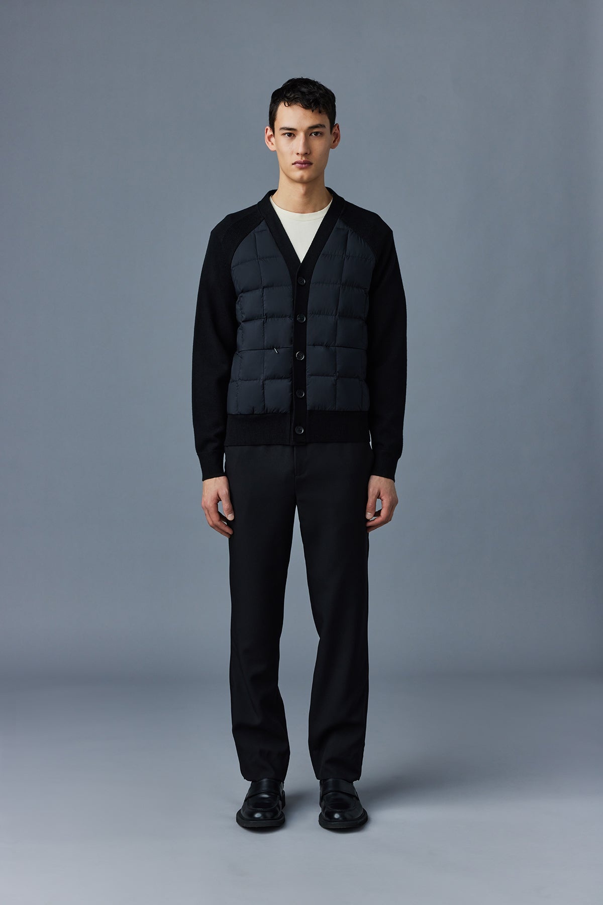 GILFORD hybrid lightweight down cardigan - 2
