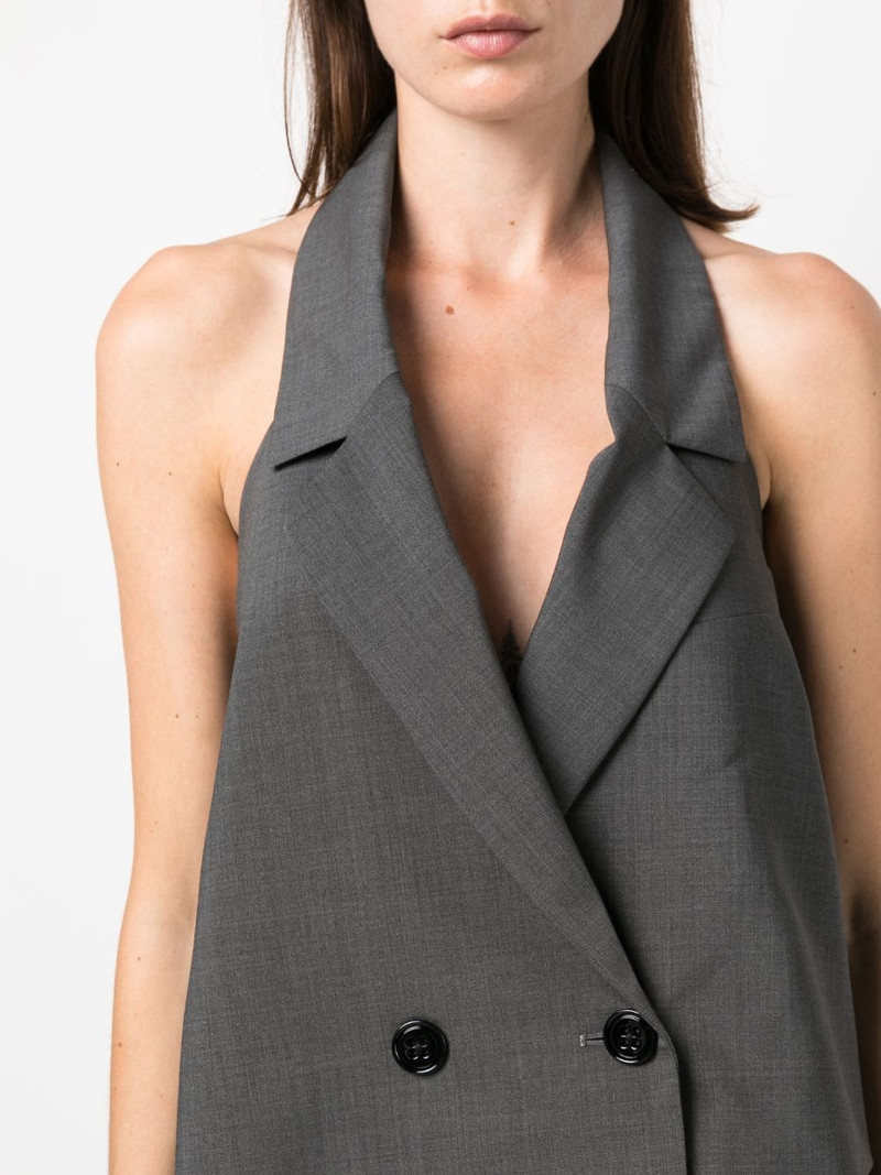 button-up halterneck waistcoat 5