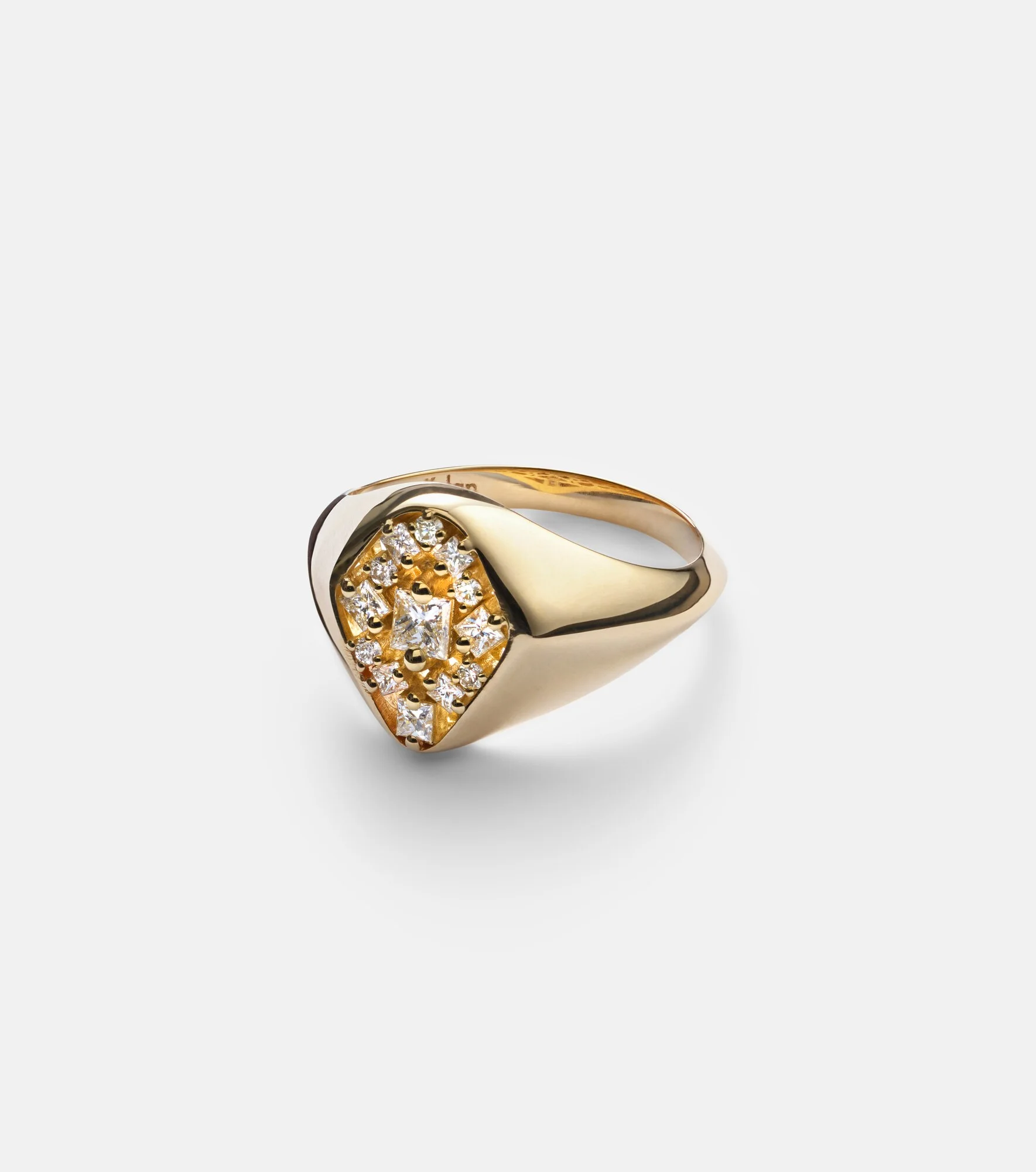 La Fantaisie 18kt gold ring with diamonds - 1