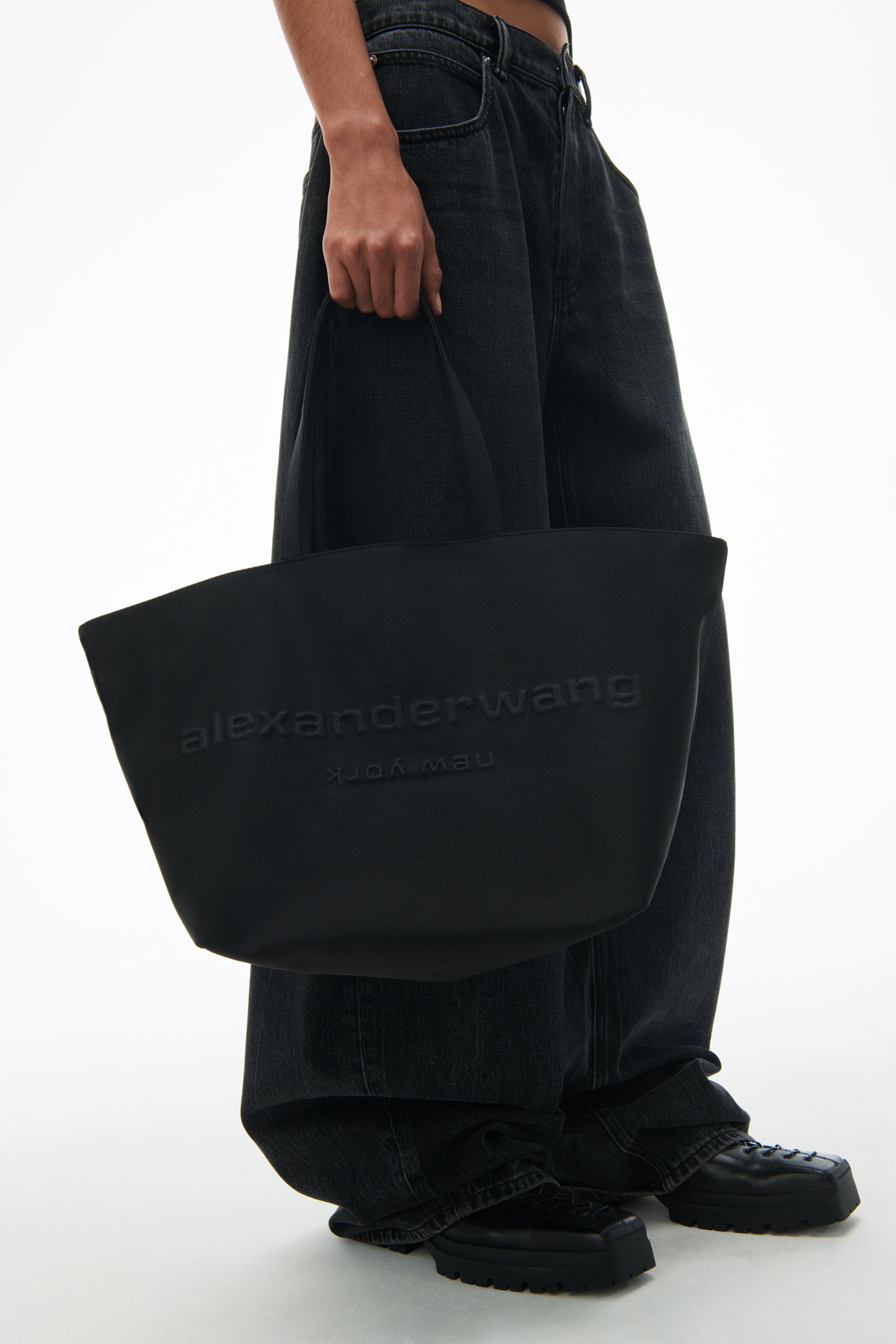 Punch Nylon Tote Bag - 3