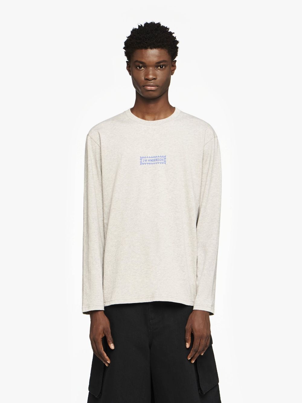 LONG SLEEVE T-SHIRT WITH BACK LOGO PRINT - 3