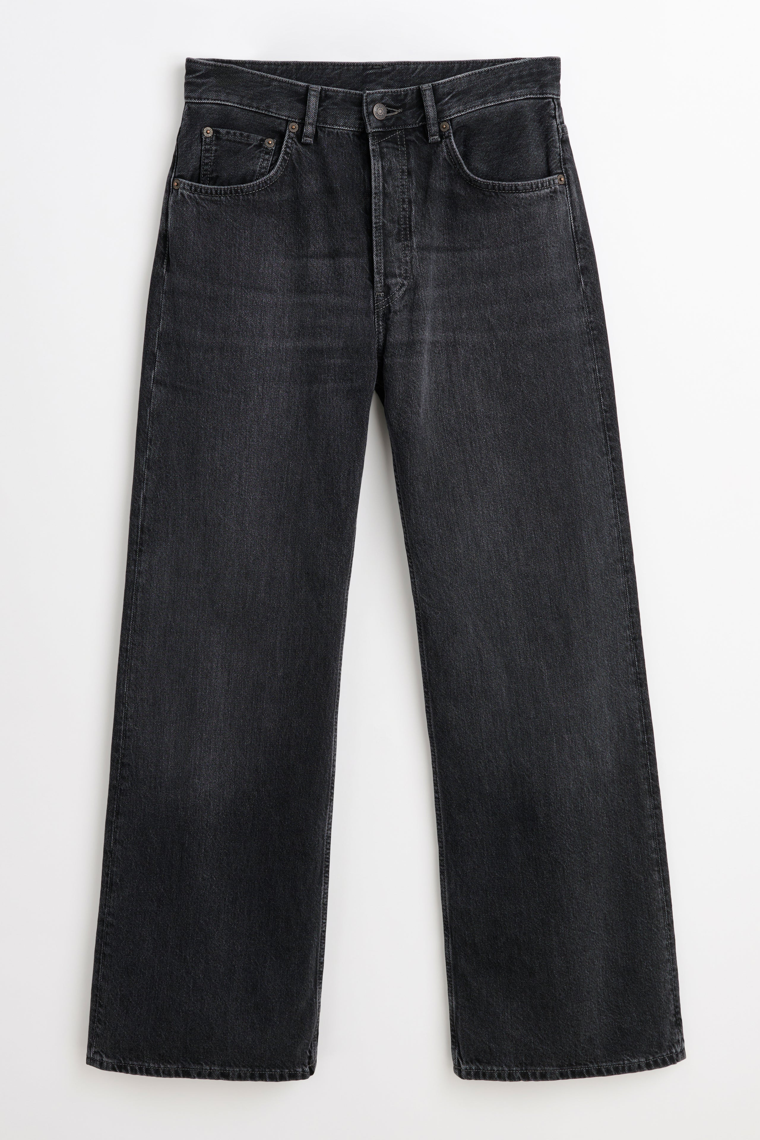 ACNE STUDIOS 2021M LOOSE JEANS VINTAGE BLACK - 6