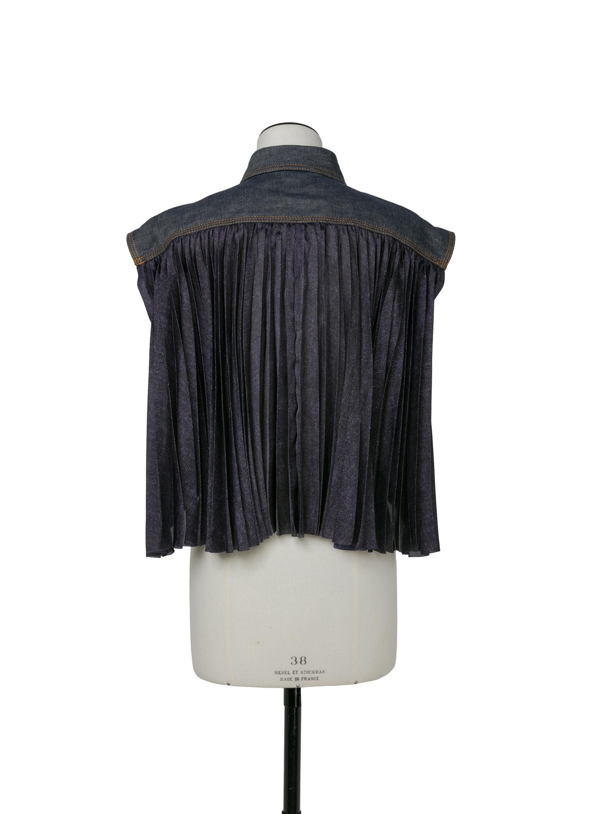 Denim Mix Shirt - 3