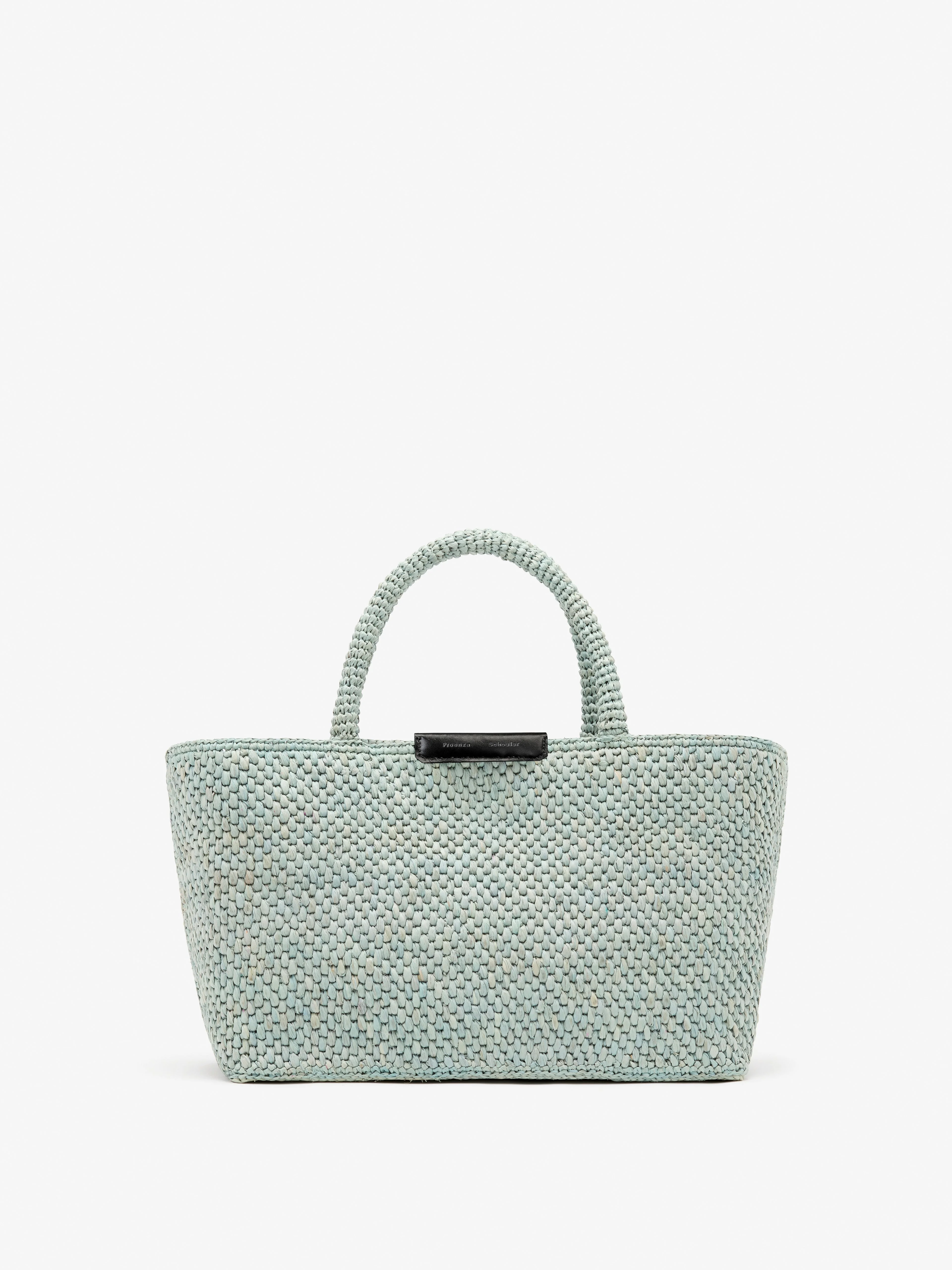 East West Chelsea Tote in Raffia - 1