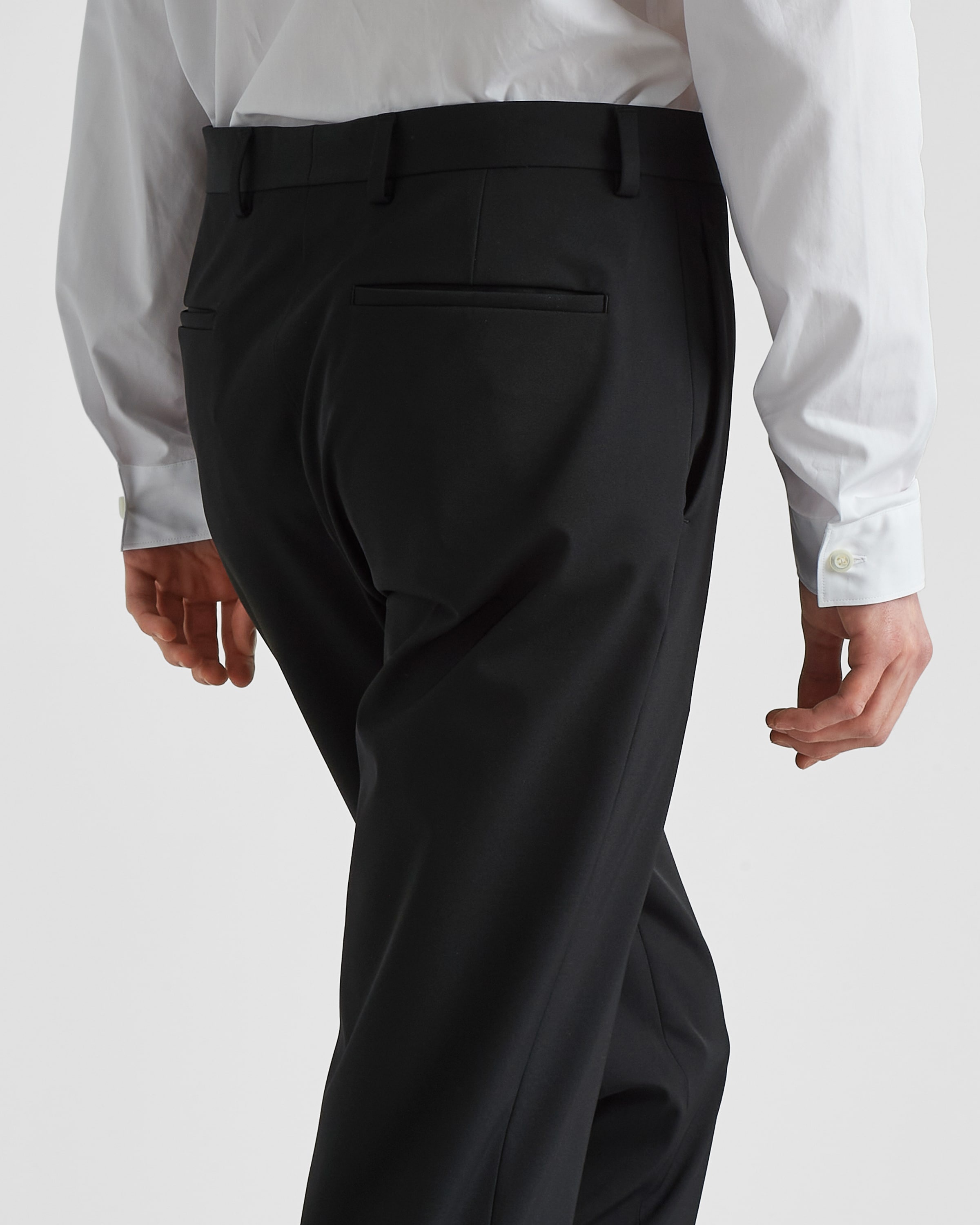 Stretch technical fabric pants - 3