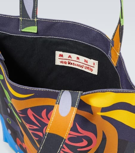 x No Vacancy Inn printed canvas tote bag - 4