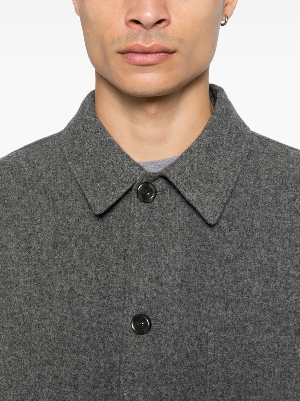 single-breasted shirt - 5