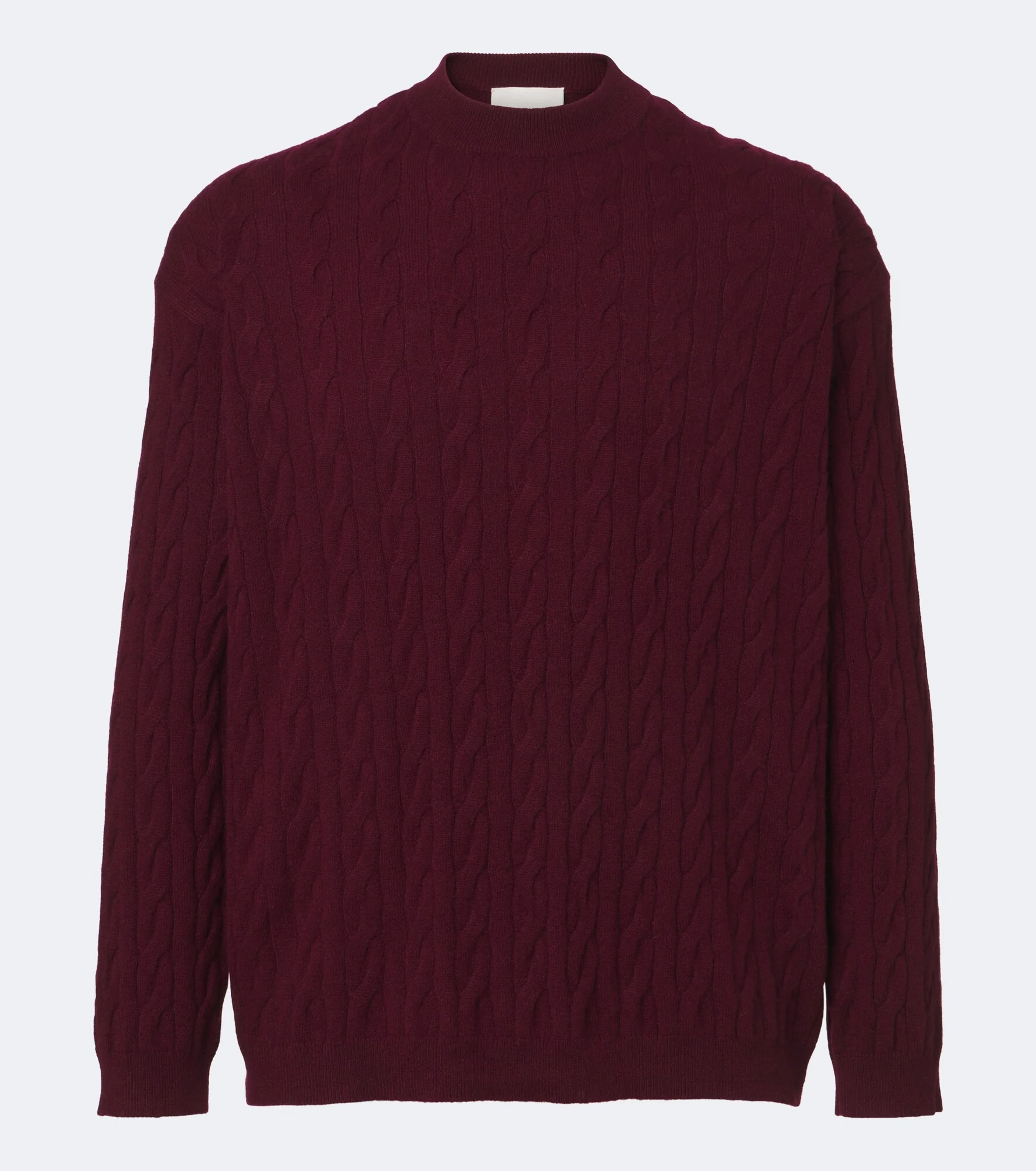 Oskar cable-knit cashmere sweater - 1