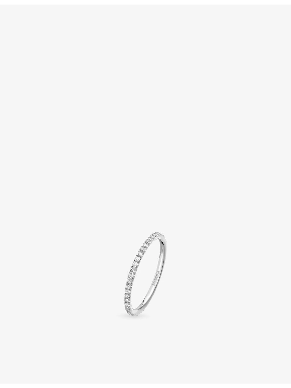 Gatsby Small Wedding 18ct Gold And 0.26ct Diamond Ring - 1