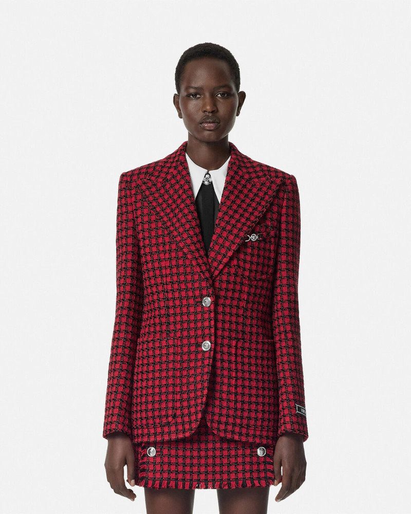 Tweed Masculine Blazer 4