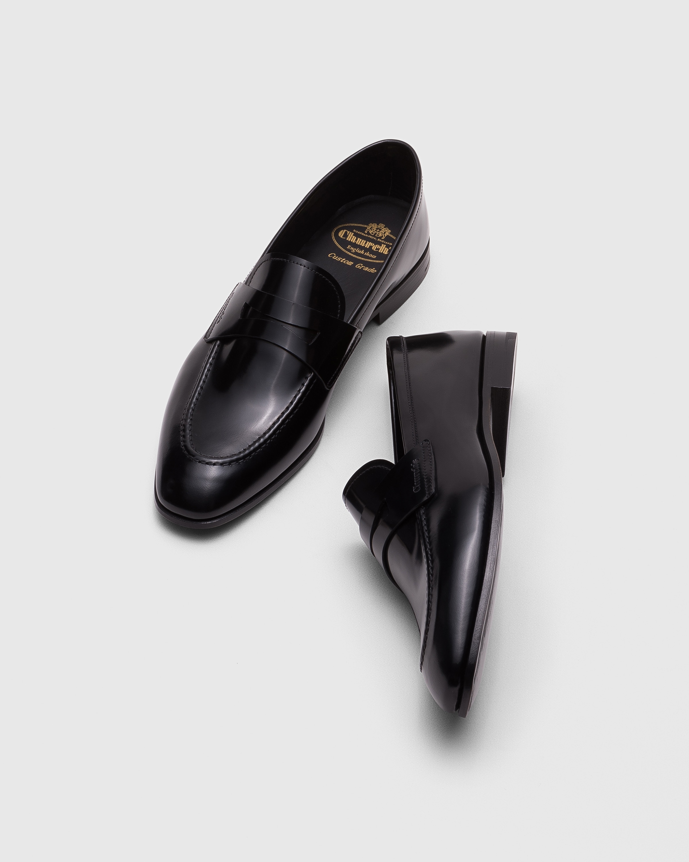 Polished Fumé Loafer - 2