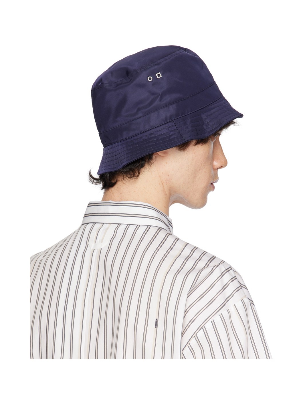 Navy 'Le bob Ovalie' Bucket Hat - 3