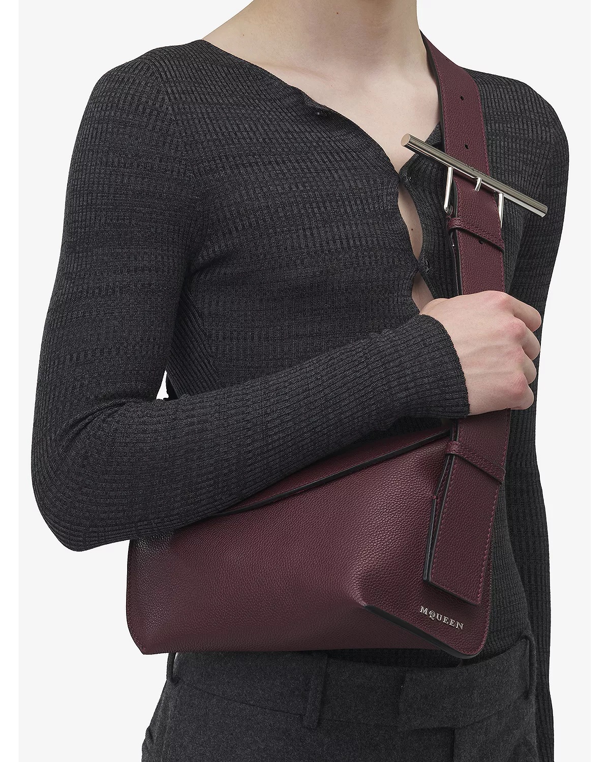 The Sling Small Leather Crossbody Bag - 3