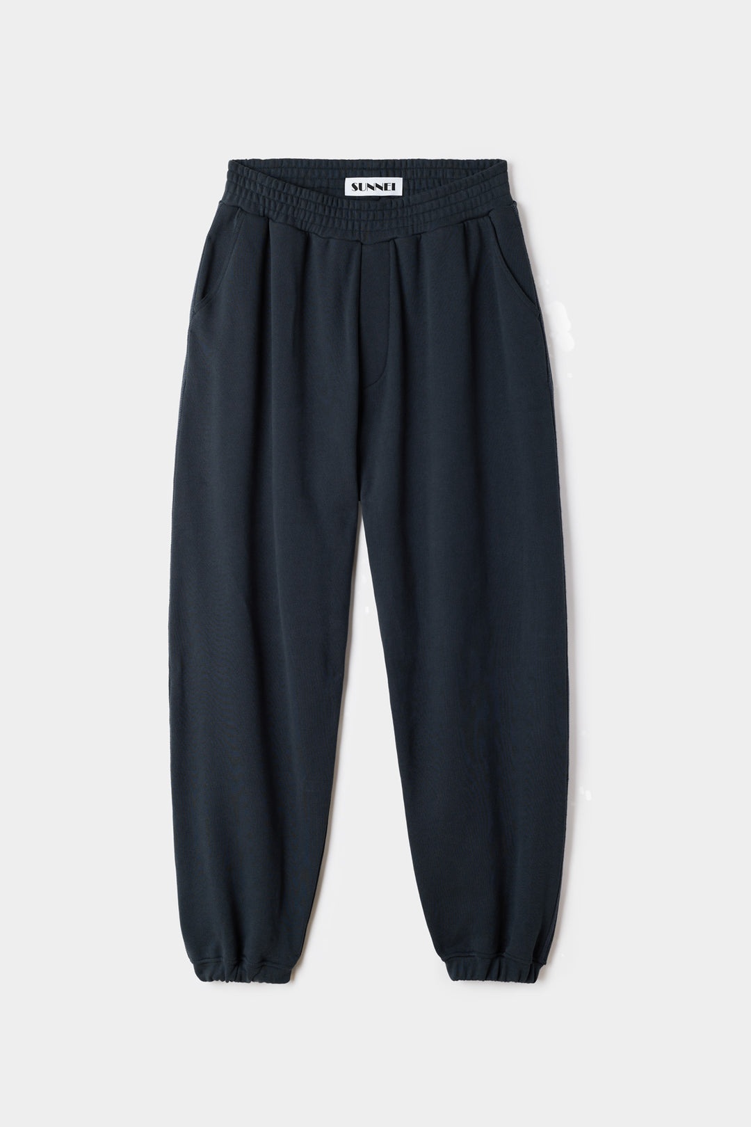 FLEECE ELASTIC PANTS / carbon - 2