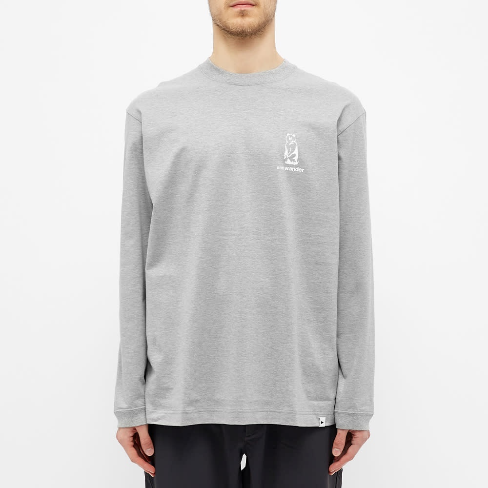 And Wander Long Sleeve Knife Ridge Tee - 4