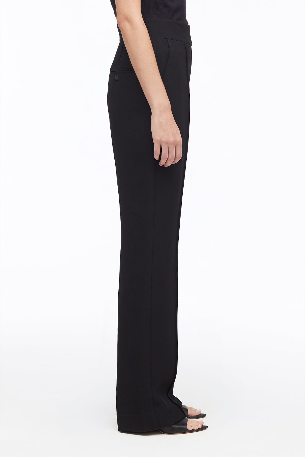 Heavy Cady Pintuck Trouser - 3