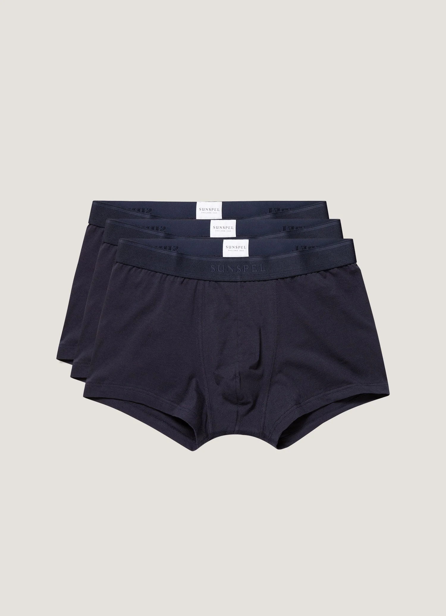 Stretch Cotton Trunks 3‑Pack - 1