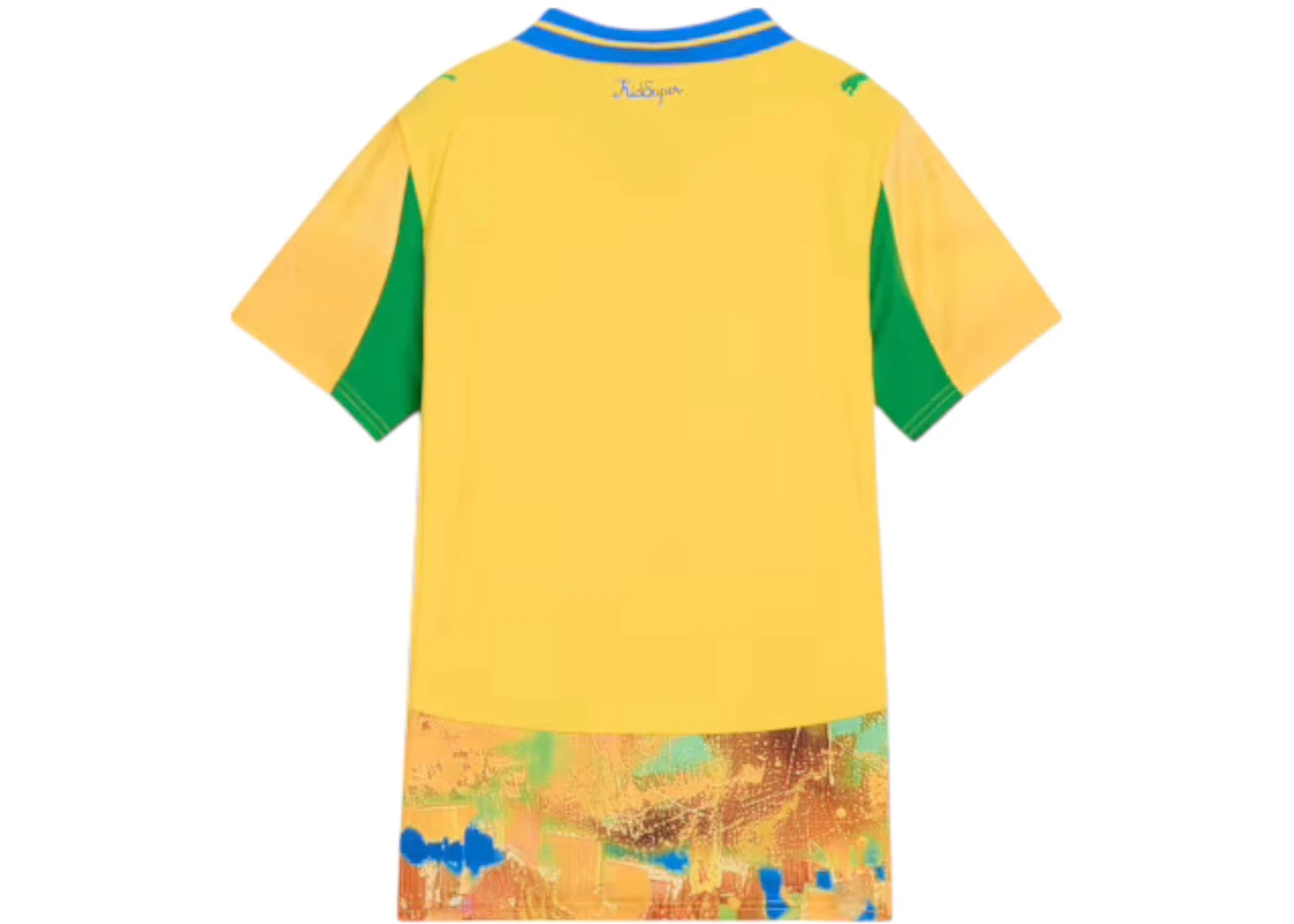 Puma KidSuper Women's Mamelodi Sundowns Replica Jersey Pele Yellow/Fast Green - 2