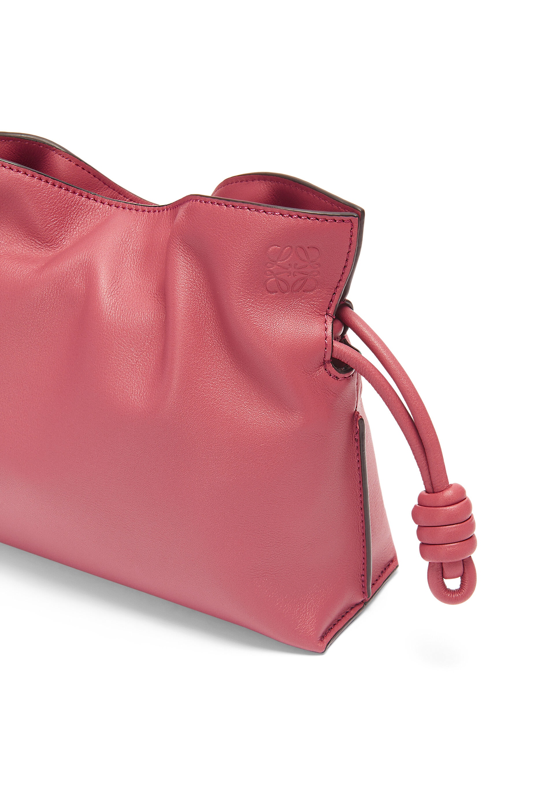 Mini Flamenco clutch in nappa calfskin - 7