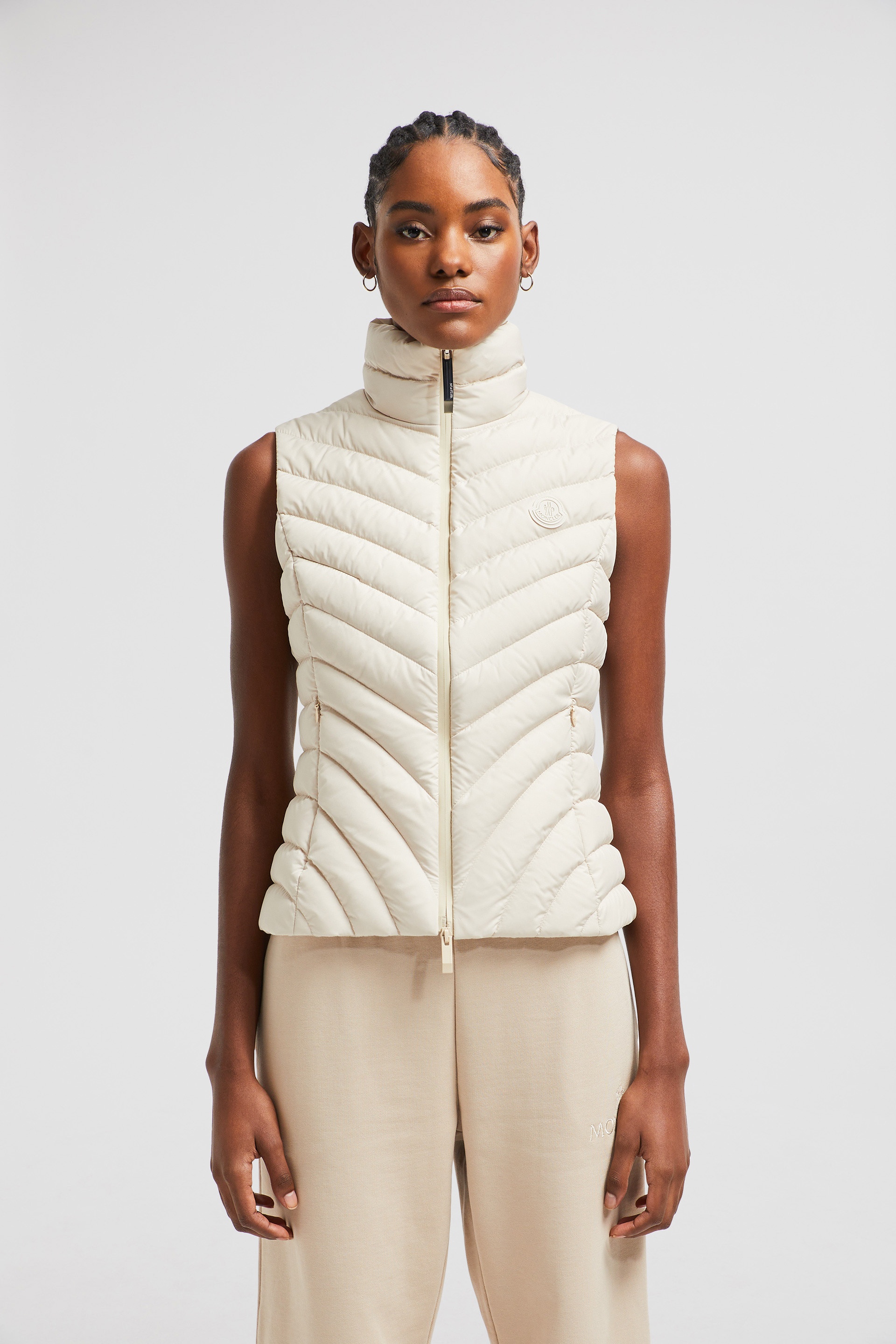 Granes Diagonal-Quilted Down Vest - 3