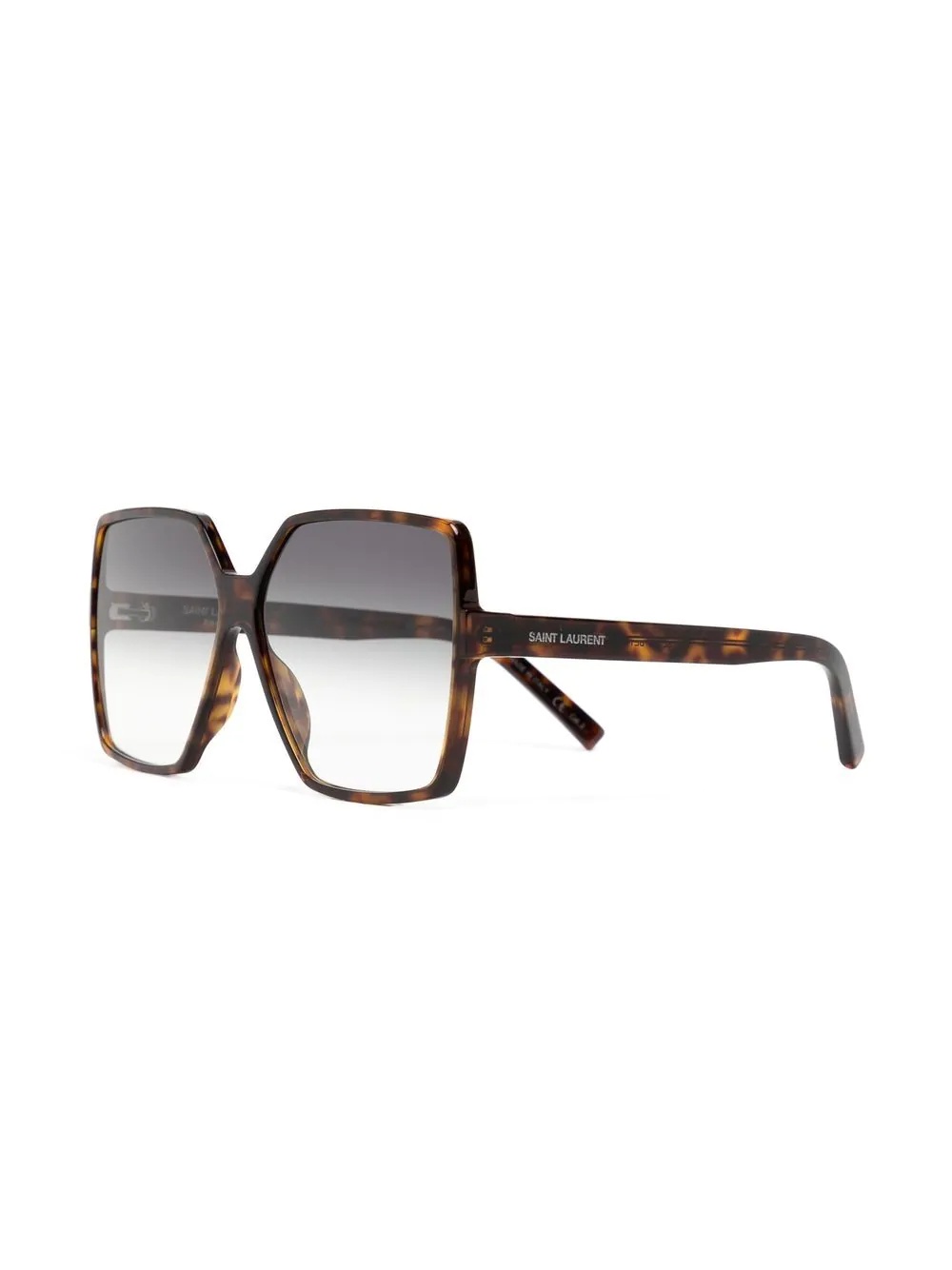 tortoiseshell-frame design sunglasses - 2