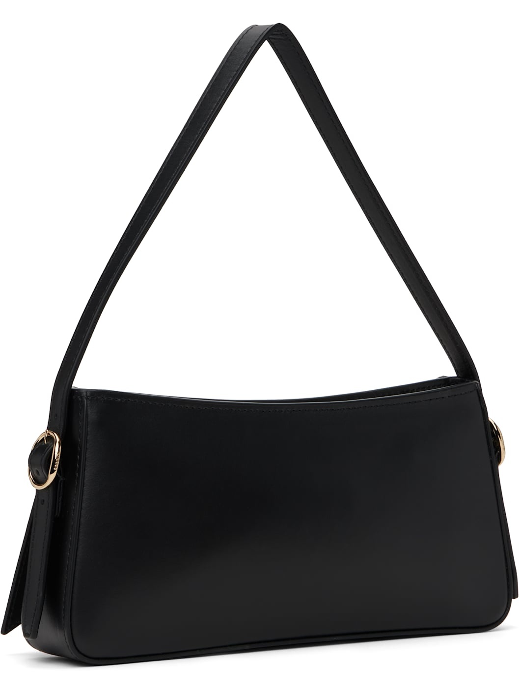 Black Belt Baguette Bag - 3