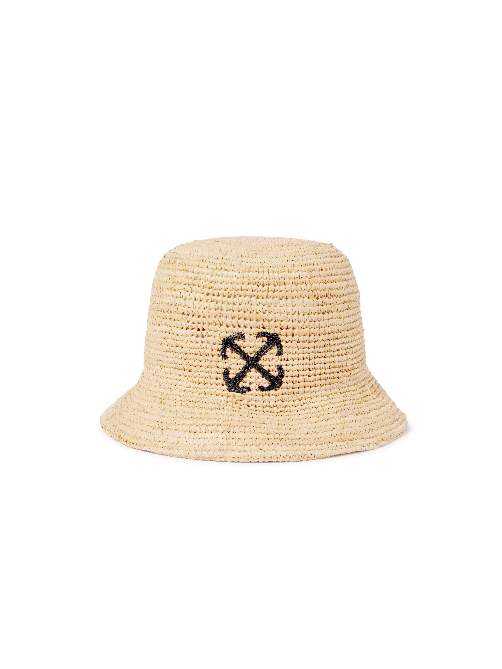 Raffia Bucket Hat - 1