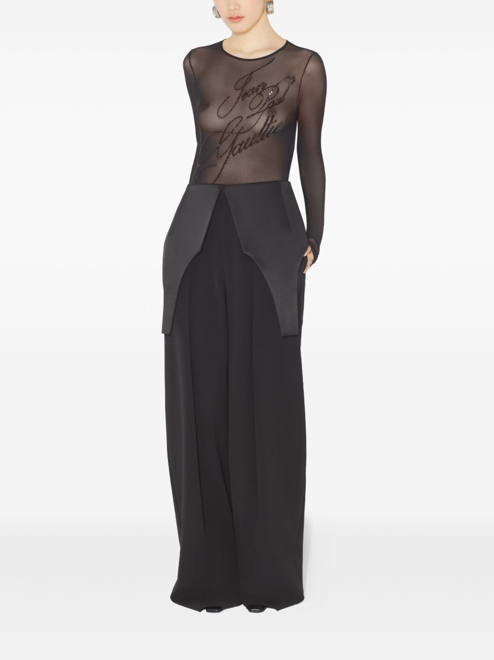 panelled trousers - 2