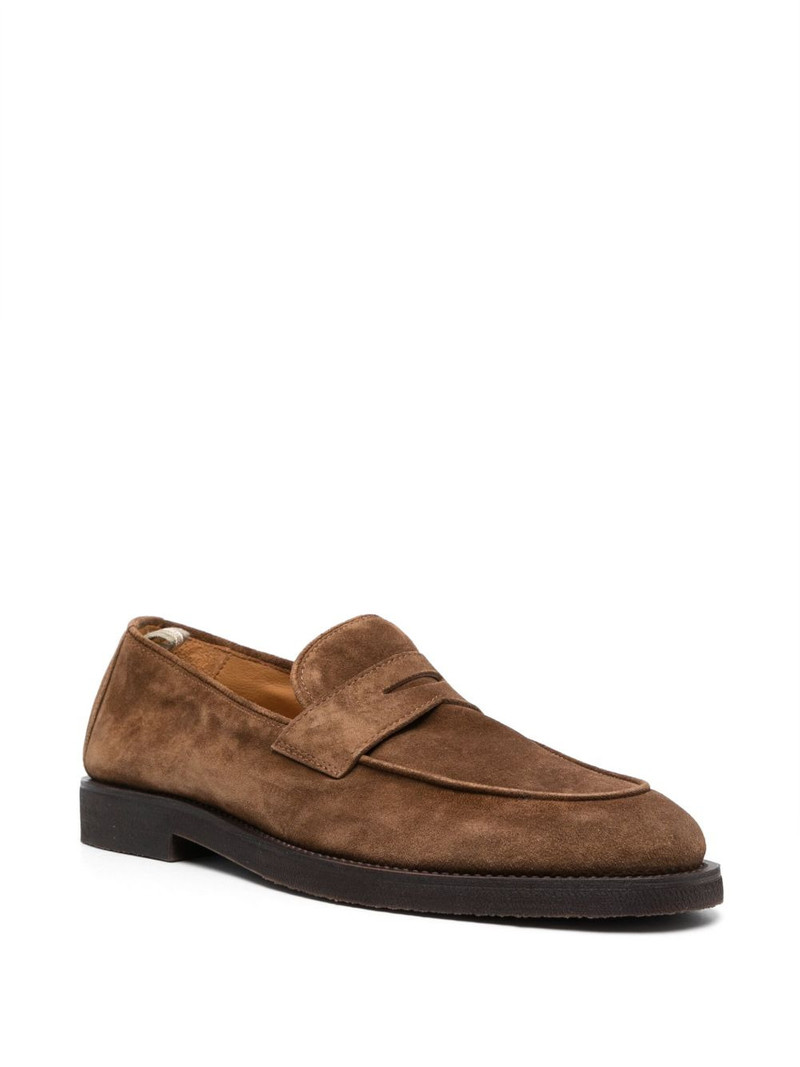 OFFICINE CREATIVE Opera 001 suede loafers outlook